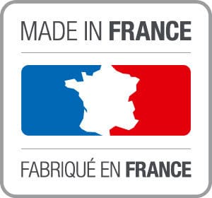 Logo fabriqué en France (drapeau français)